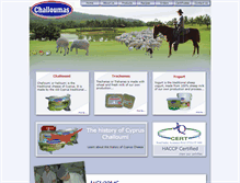 Tablet Screenshot of challoumi.com